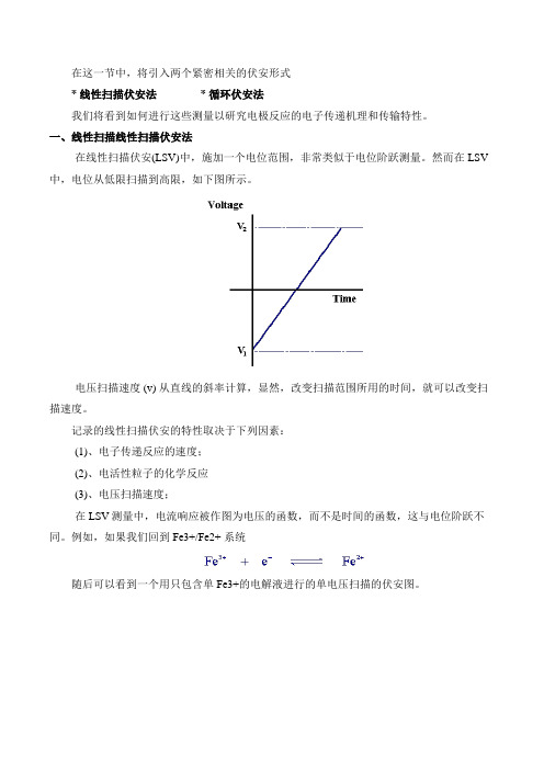 循环伏安(LSV+CV)