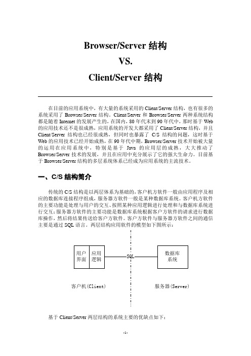 Browser_Server VS. Client_Server