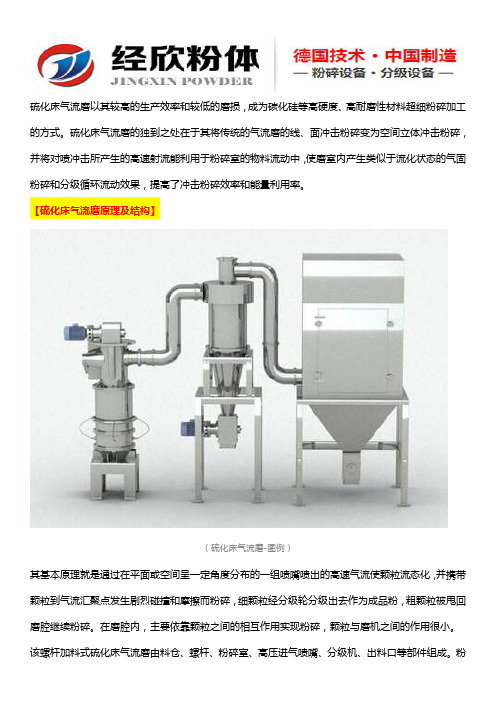 简析先进陶瓷生产设备之硫化床气流磨