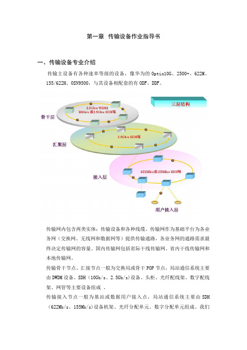 传输设备作业指导书