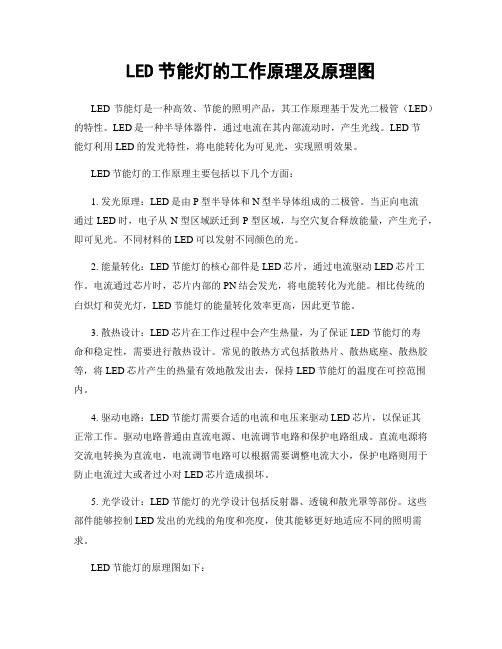 LED节能灯的工作原理及原理图