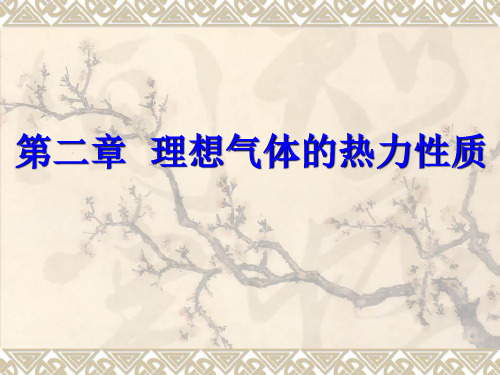 西建工程热力学课件02理想气体的热力性质