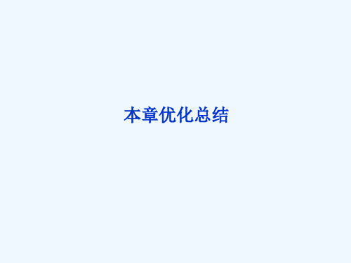 第四章 电磁感应本章优化总结课件 新人教版选修3-2课件