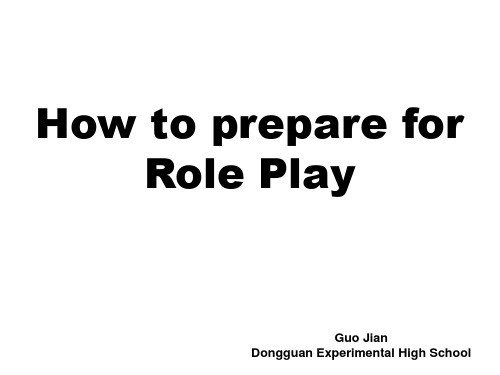 Role Play