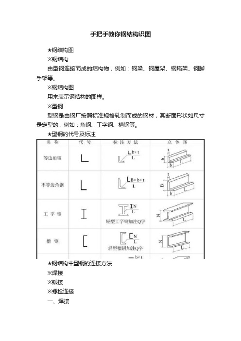 手把手教你钢结构识图