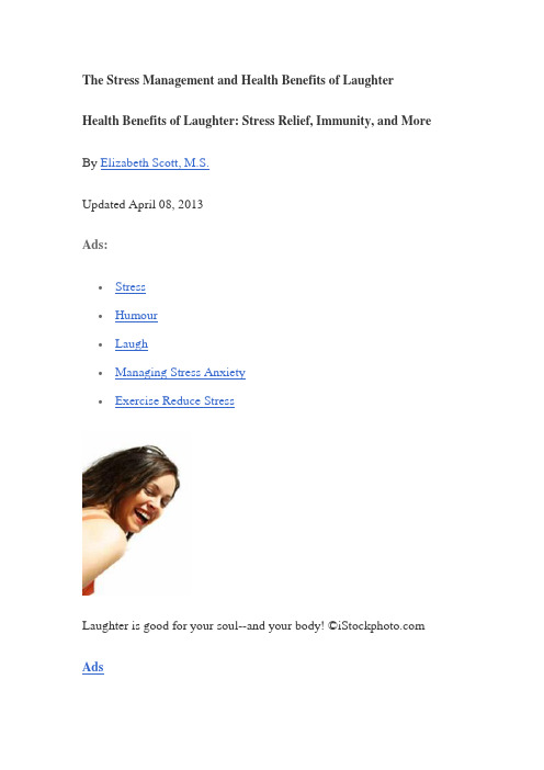 !!!Benefits of Laughter