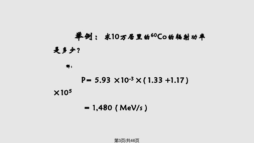 辐照技术应用PPT课件