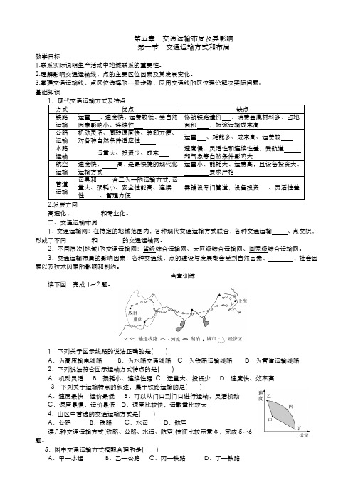 第五章交通运输布局及其影响 (1)