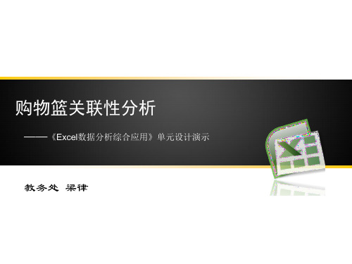 《Excel数据分析综合应用》单元精品PPT课件