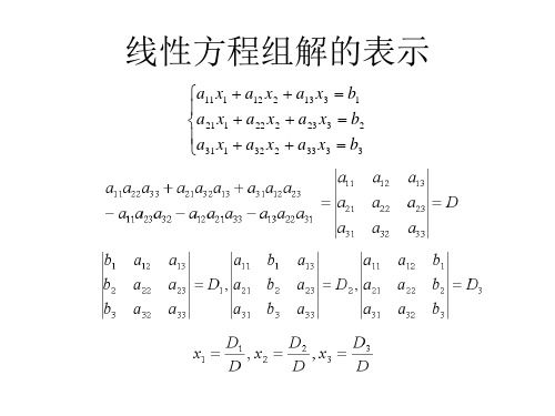 线性代数教案ppt课件