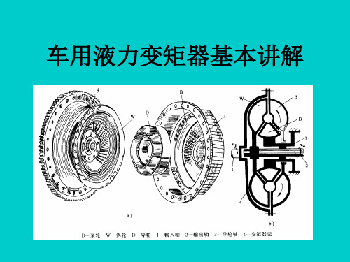 车用液力变矩器基本讲解