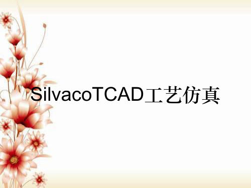 SilvacoTCAD工艺仿真