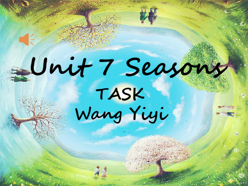 八年级上册英语课件:8A Unit7 Seasons Task1 (共43张PPT)