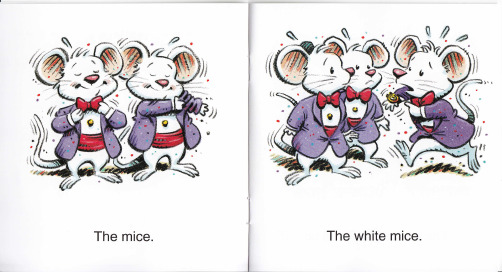 《我的第一套自然拼读故事书》Now I am Reading_Step 5： The Mice Kiss