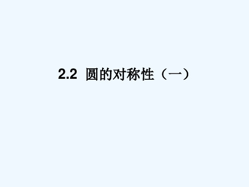 苏科初中数学九上《圆的对称性》课件_11