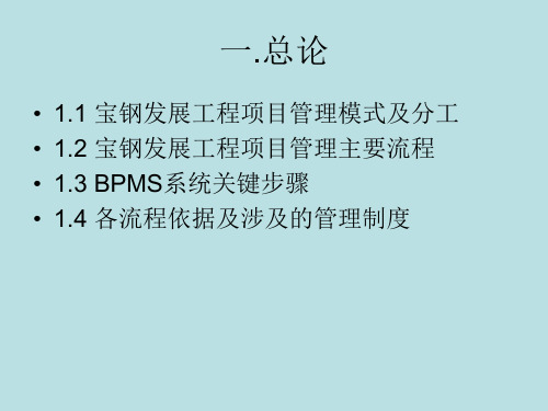 BPMS系统PPT共27页