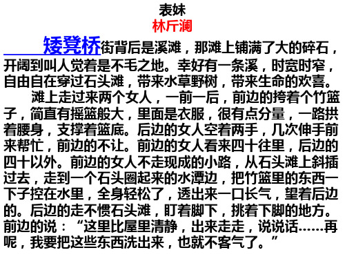 2019江苏小说表妹