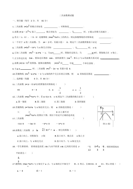 人教版九年级下册数学全册测试卷(含答案)89111