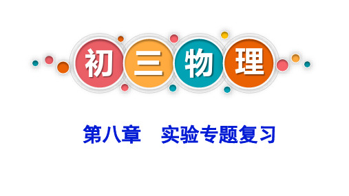 2020年中考物理一轮复习：力   实验专题复习课件(共24张PPT)