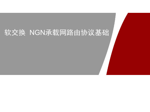 软交换培训NGN承载网路由协议基础