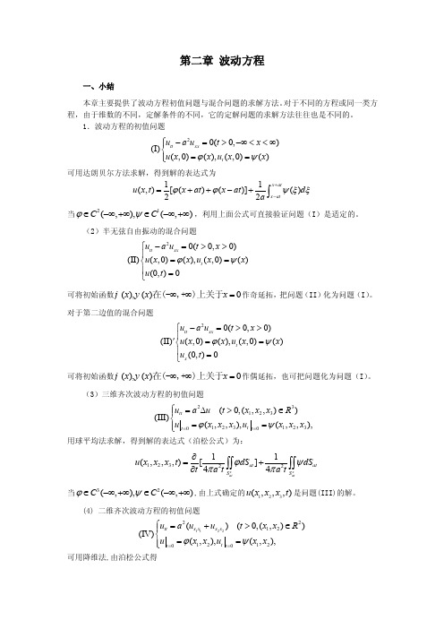 第二章波动方程