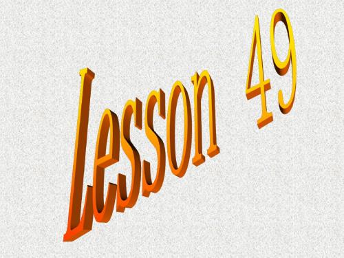 英语冀教版七年级上Unit7《DaysandMonths》Lesson49(课件)