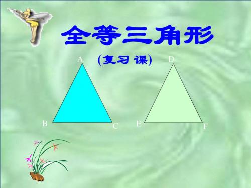 《图形的全等》课件2(15页)(苏科版七年级下)