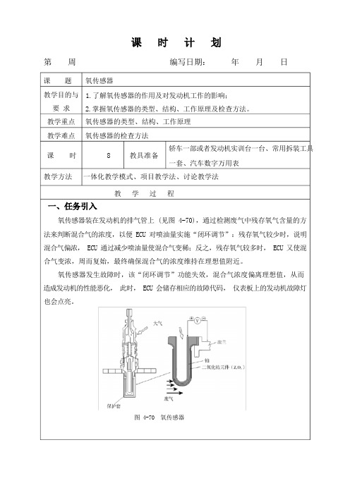 氧传感器(公开课)