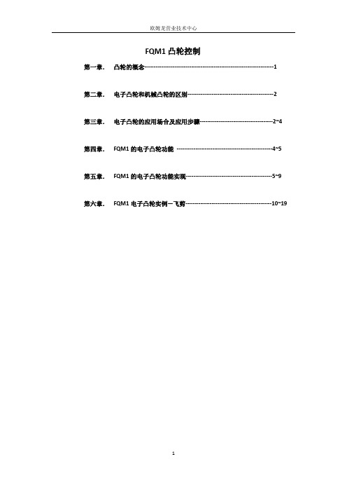 FQM1的凸轮控制--结合飞剪091119