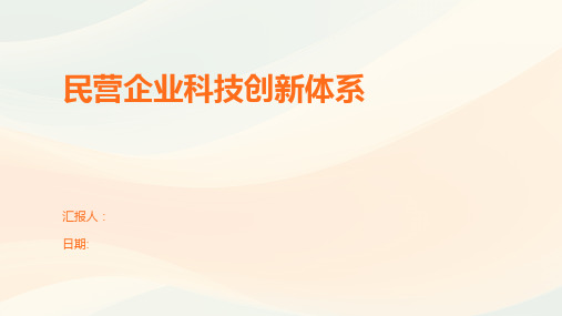 民营企业科技创新体系