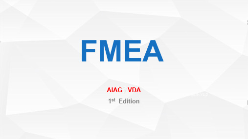 AIAG-VDA FMEA (第一版)