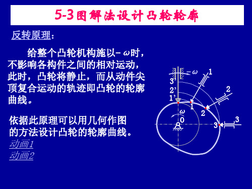 第05章 凸轮机构-图解法设计凸轮轮廓-