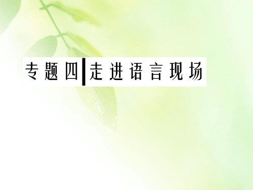 2019-2020学年苏教版高中语文必修四课件：专题四 第21课 永不消逝的歌声