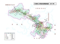 2011甘肃电网地理接线图