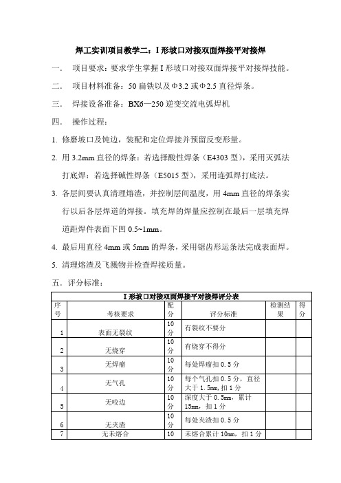 项目教学二