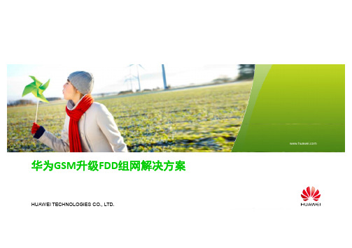 华为GSM升级FDD方案