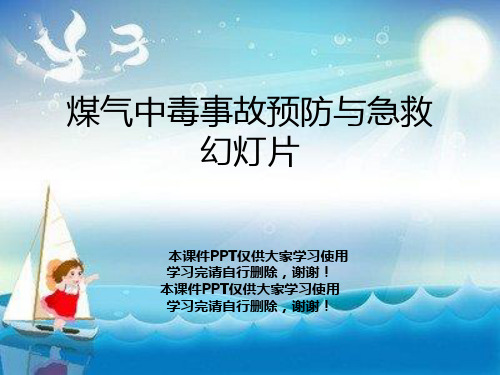 煤气中毒事故预防与急救幻灯片