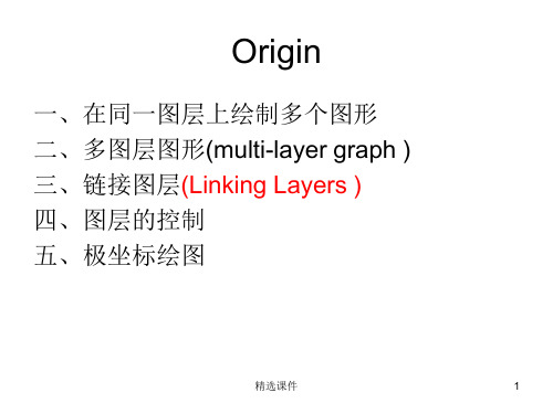 origin同一图层绘制多图