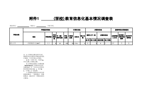 (信息中心)叶武艺_学校教育信息化基本情况调查表(由学校填写)(1)