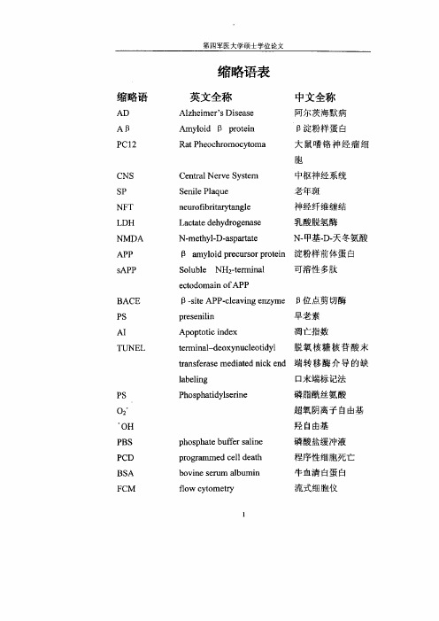 aβ致pc12细胞的损伤效应与多奈哌齐的神经保护作用