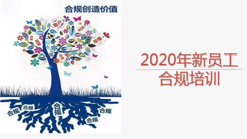 2020年新员工合规培销售误导培训宣传典型案例20页