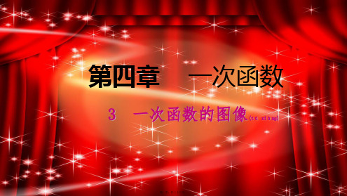 八年级数学上册 第四章 一次函数 4.3 一次函数的图象 1 正比例函数的图象及性质同步练习课件