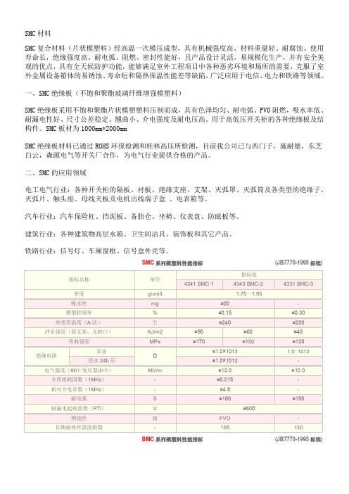 SMC材料介绍