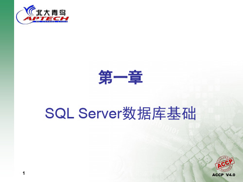 SQLServer数据库基础教材(ppt 32页)