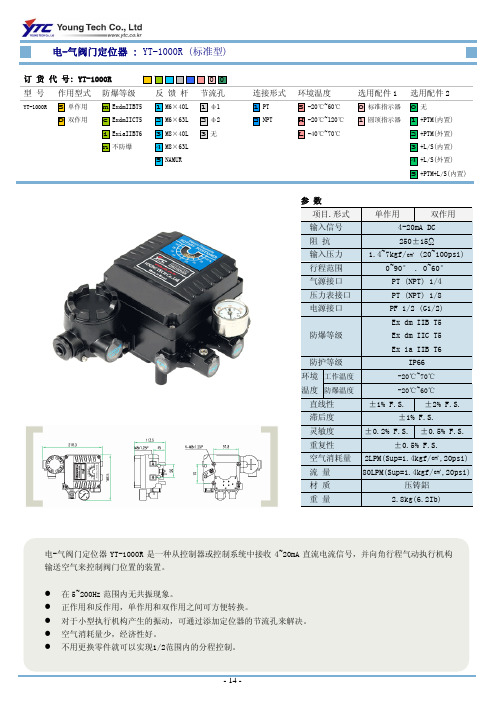 定位器YT1000R中文