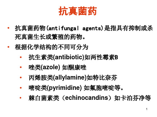 抗真菌药AntifungalDrugs