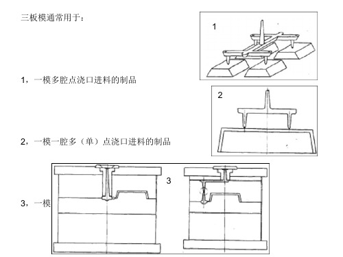 注塑模具结构及设计2(三板模)[优质ppt]