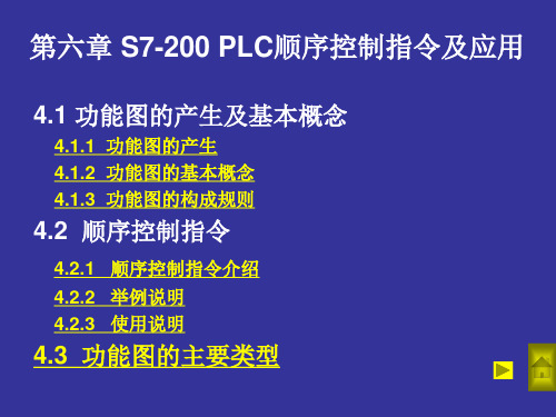 第六章 PLC的顺序控制指令及应用