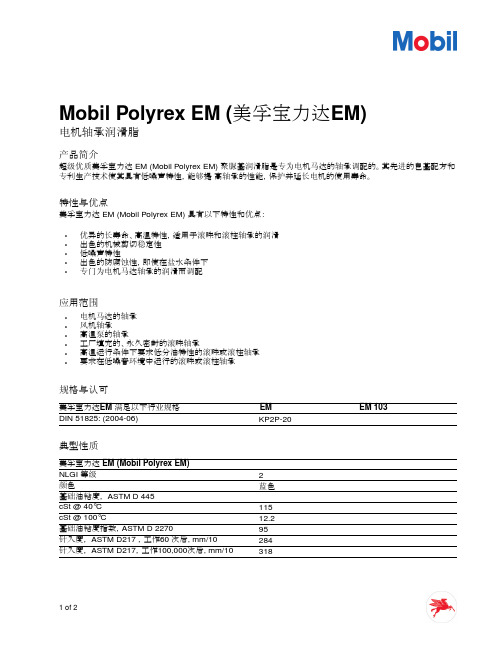 美孚润滑油