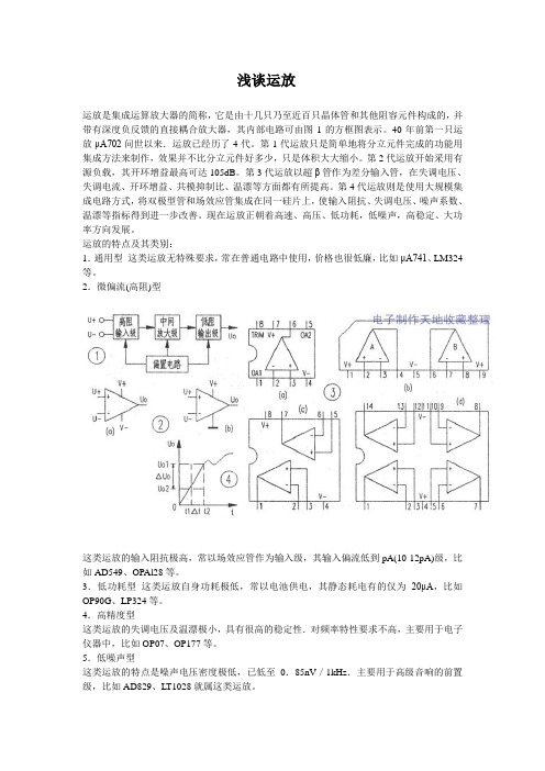 浅谈运放